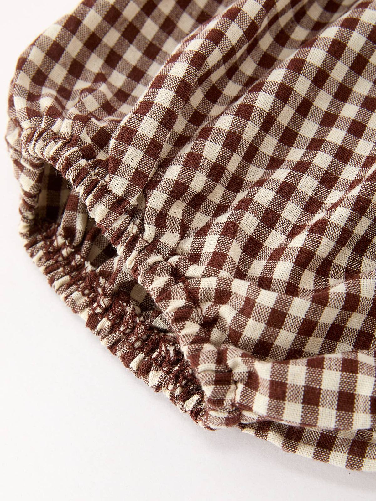 GINGHAM COCO BLOOMER SET