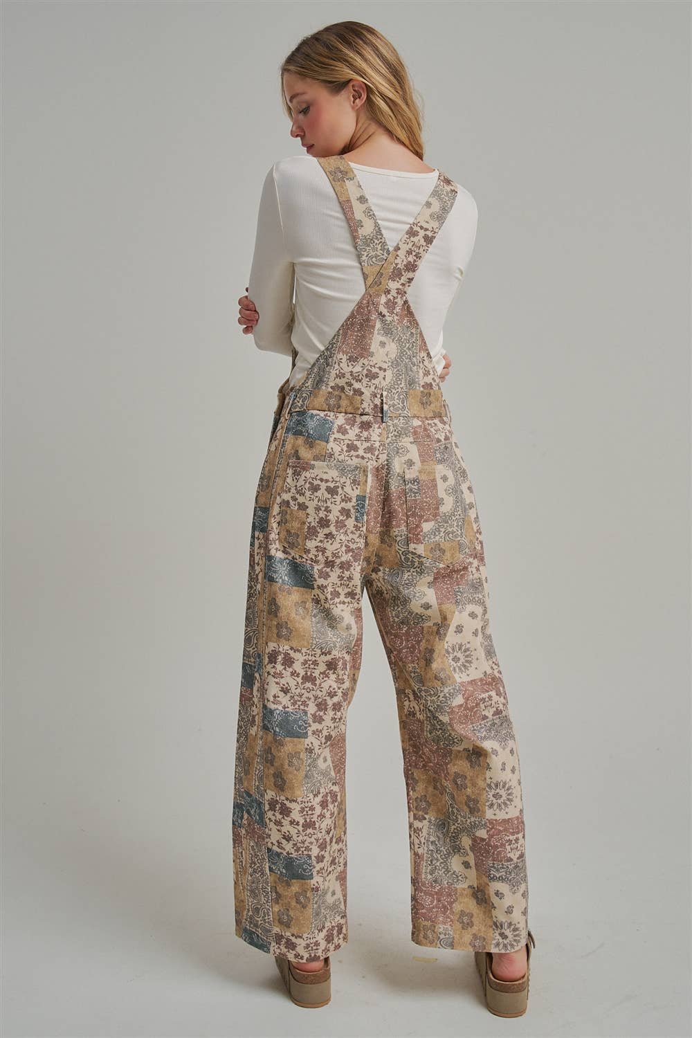 VINTAGE PATCHWORK OVERALLS