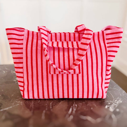 JUMBO STRIPED BAG