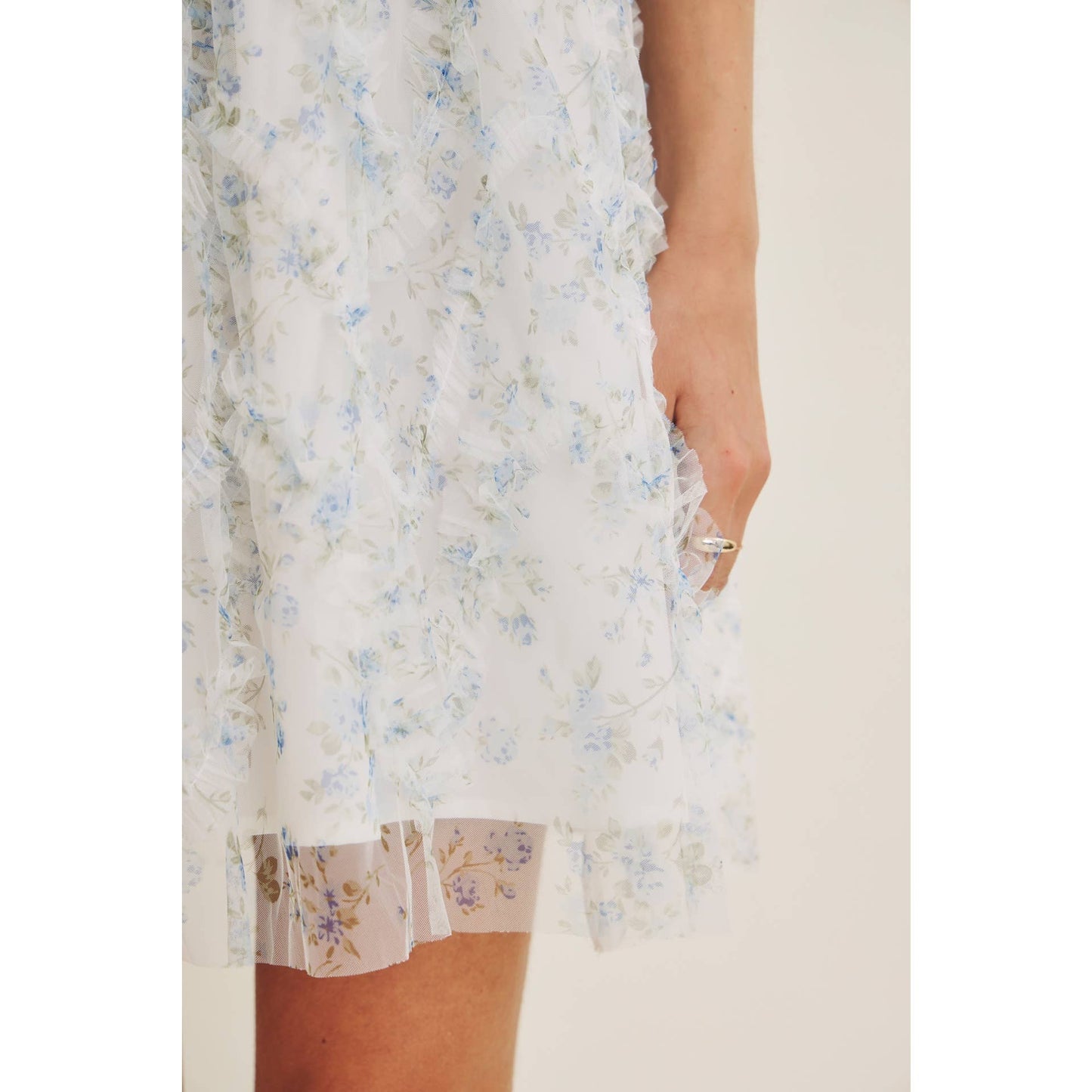 THE FLORAL RUFFLE BABYDOLL
