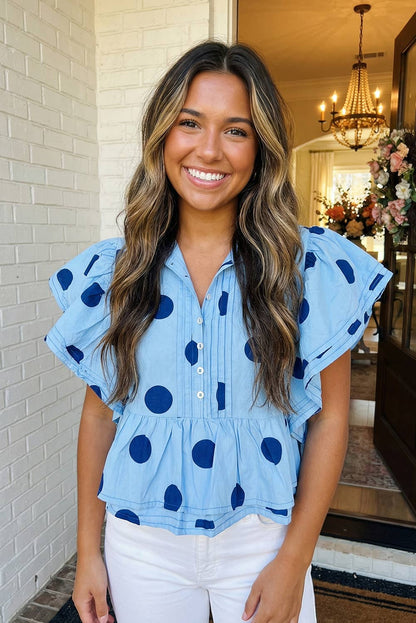THE BLUEY BLOUSE
