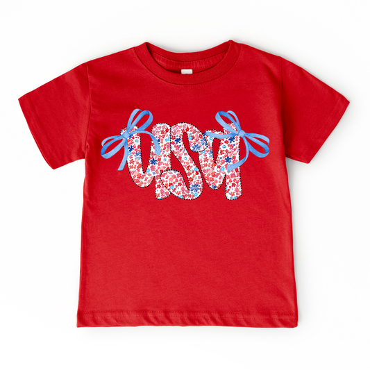 GIRLY USA TEE