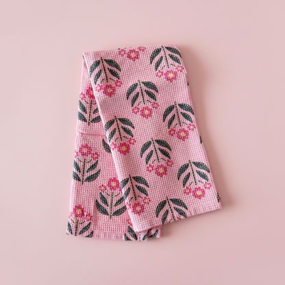 WAFFLE TEA TOWEL || WHIMSY FLORAL