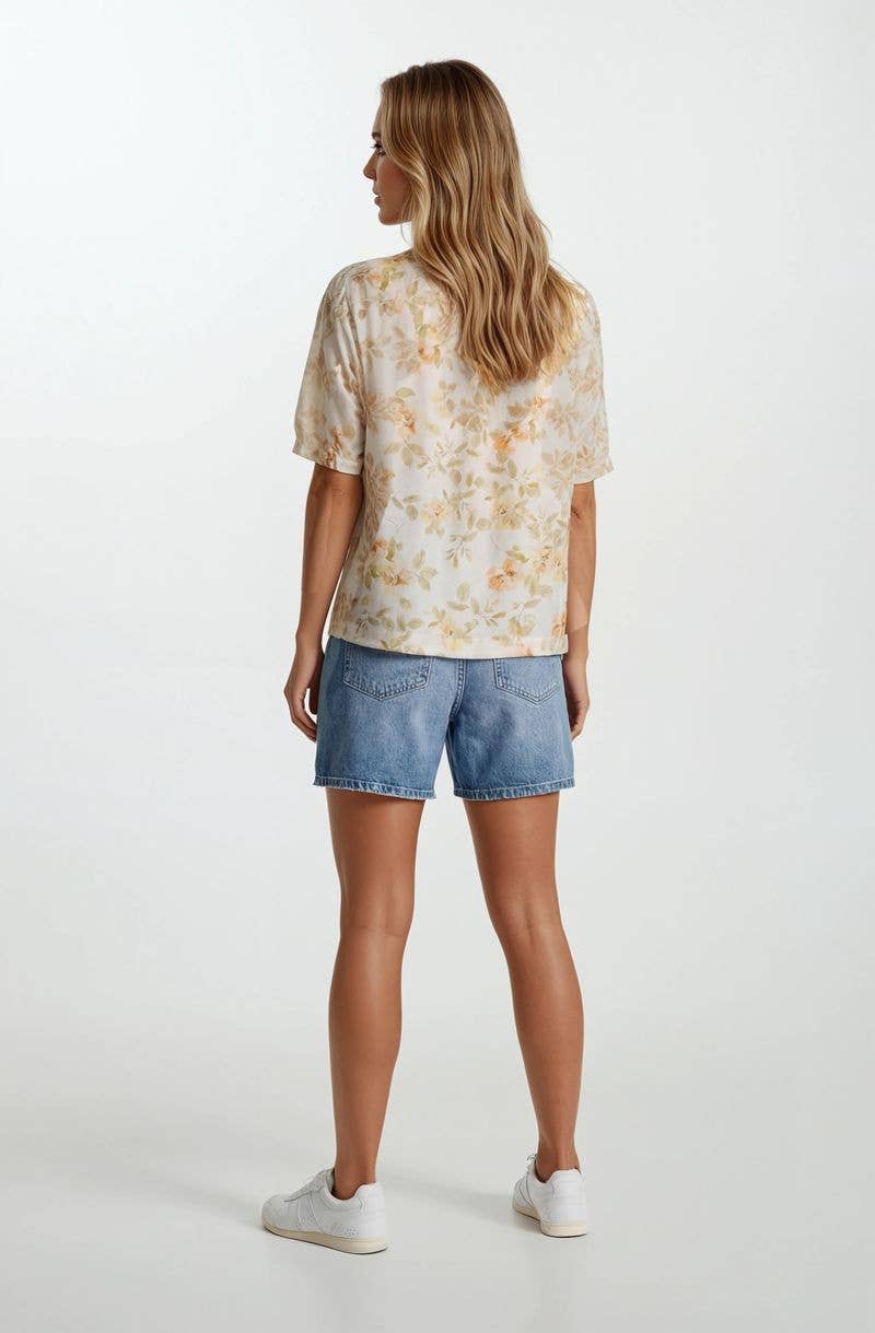 THE RETRO FLORAL BLOUSE