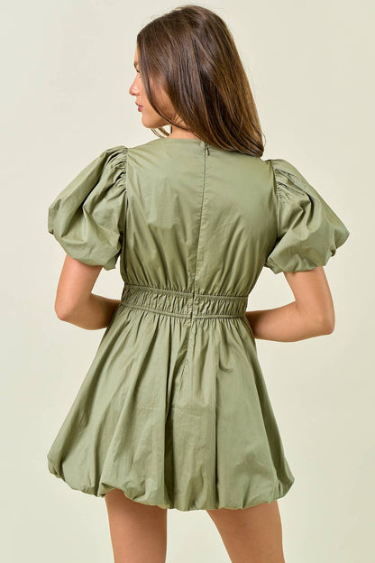 THE TRENDY GIRL BUBBLE DRESS