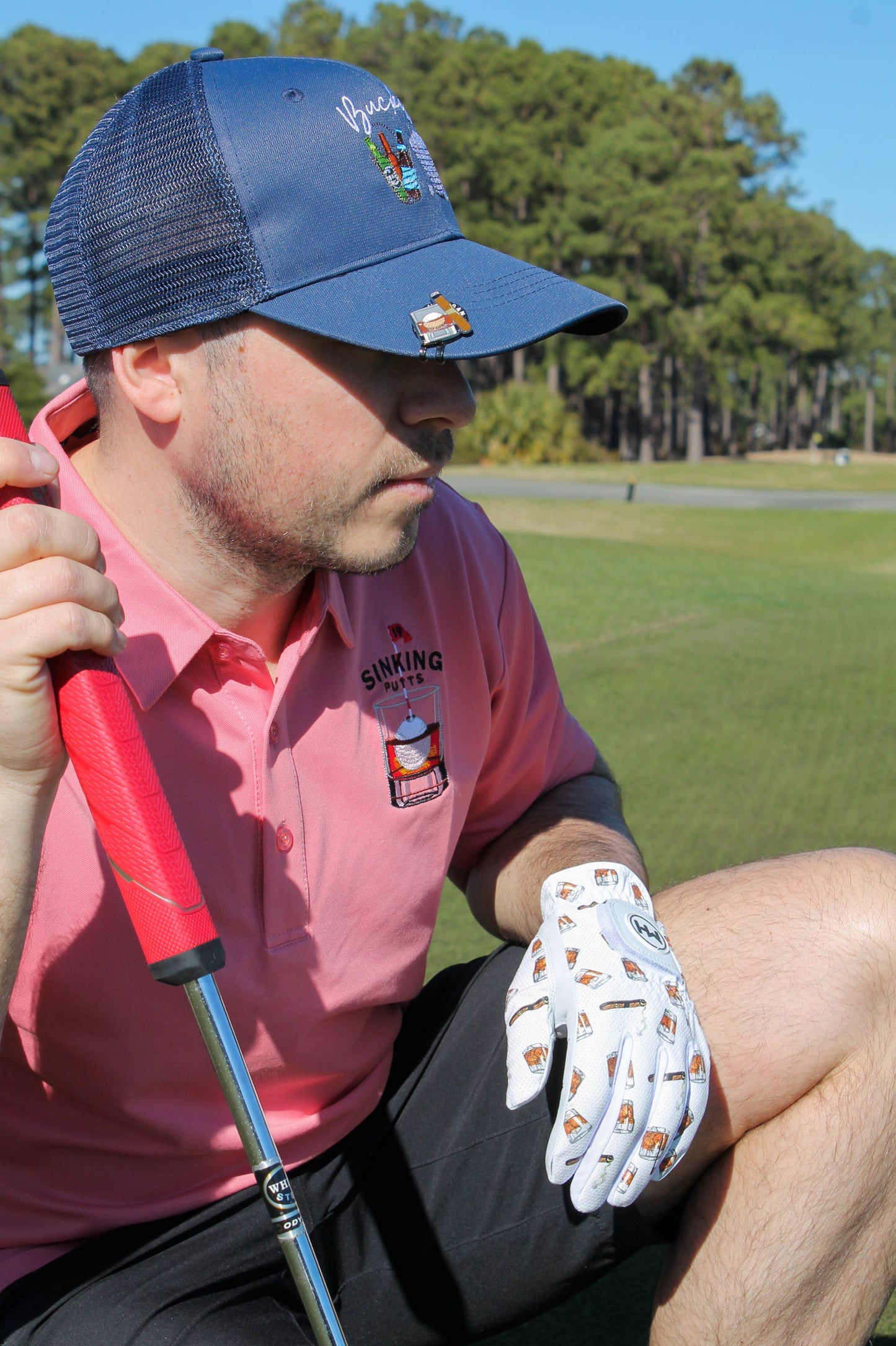 WHISKEY + CIGAR GOLF GLOVE | MULLIGAN HOOLIGAN®