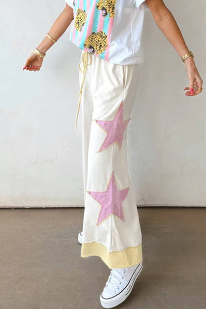 SUMMER STAR WIDE LEG PANTS