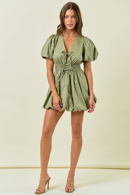 THE TRENDY GIRL BUBBLE DRESS