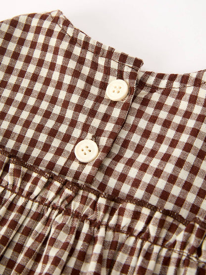 GINGHAM COCO BLOOMER SET