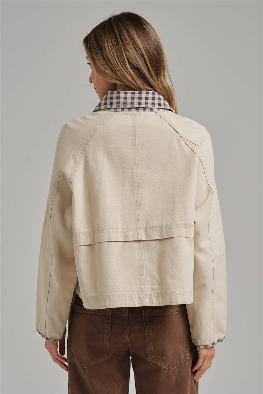 FALL GINGHAM JACKET