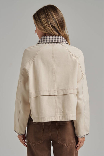 FALL GINGHAM JACKET