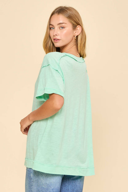 THE BASIC V-NECK TEE