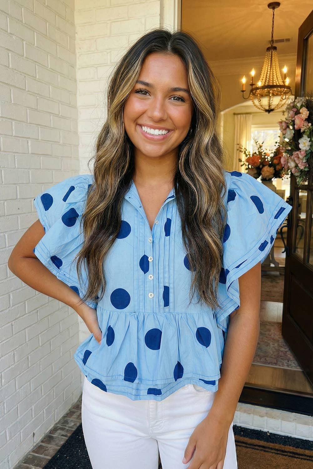 THE BLUEY BLOUSE