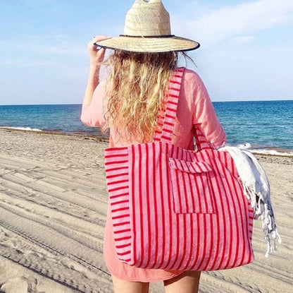 JUMBO STRIPED BAG