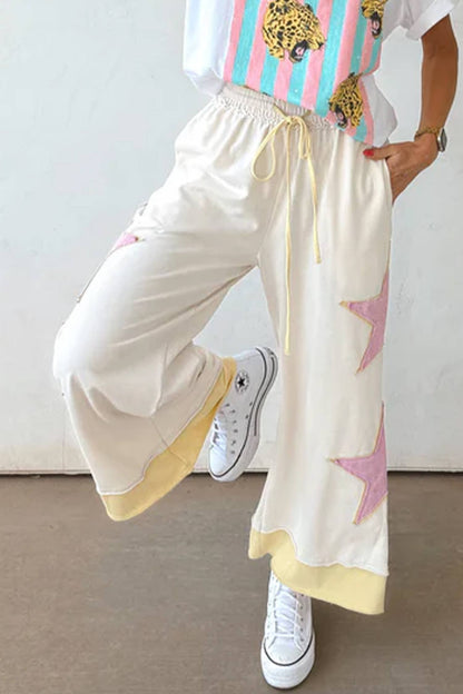 SUMMER STAR WIDE LEG PANTS