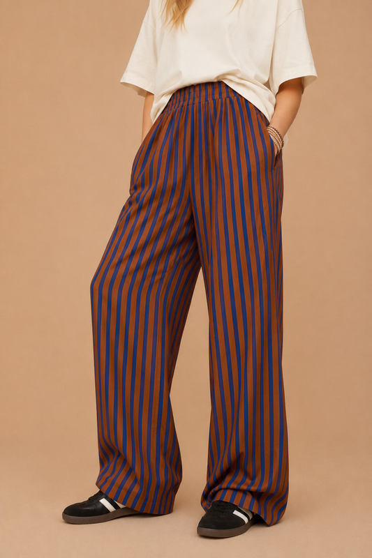 COCO COWBOY WIDE LEG PANTS