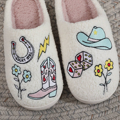 WESTERN COZY SLIPPERS