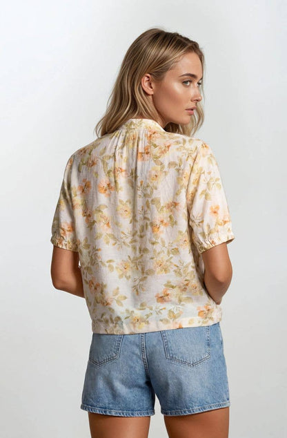 THE RETRO FLORAL BLOUSE