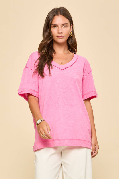 THE BASIC V-NECK TEE