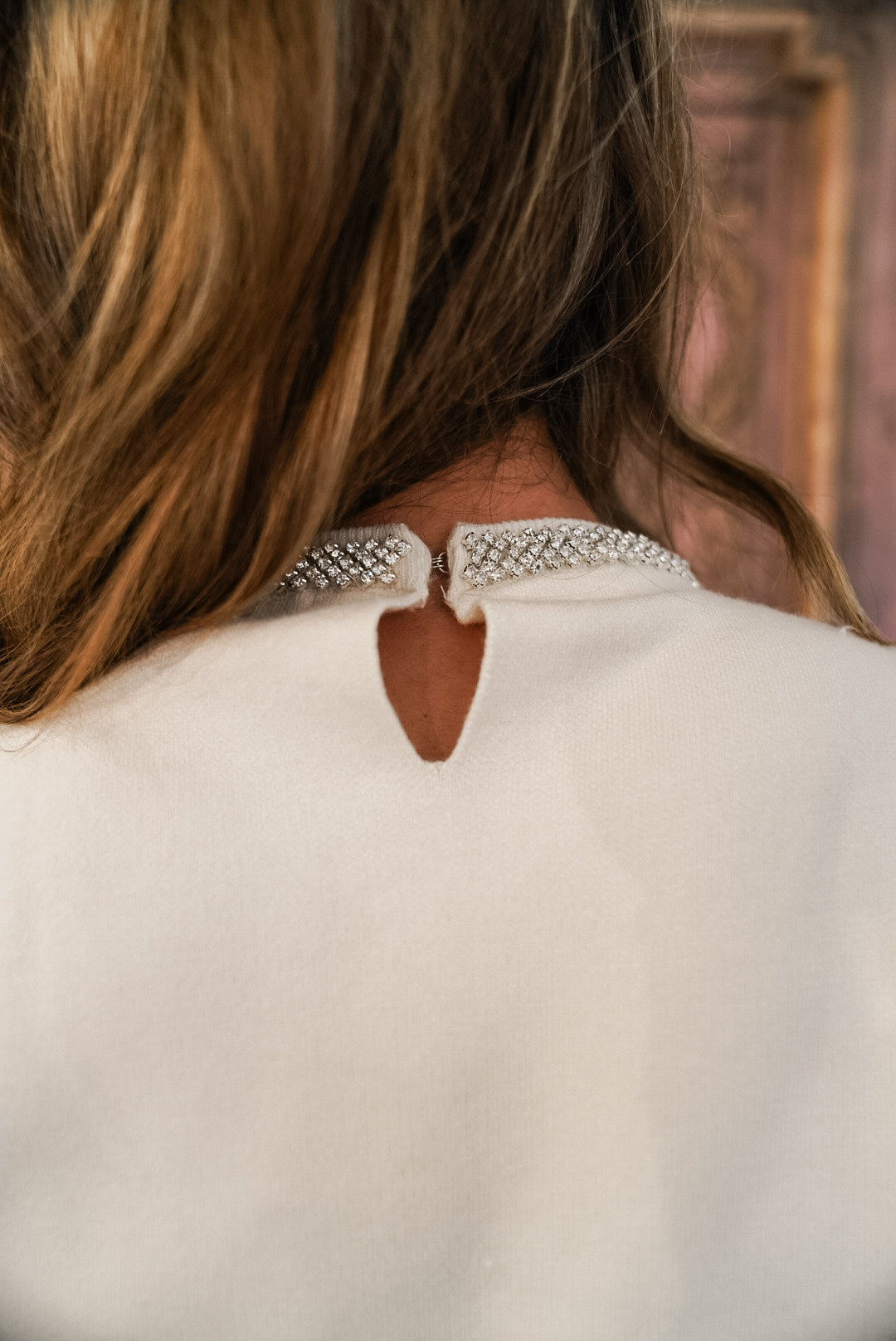THE JEWELED CREWNECK