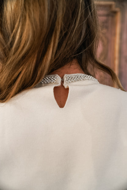 THE JEWELED CREWNECK