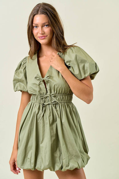 THE TRENDY GIRL BUBBLE DRESS