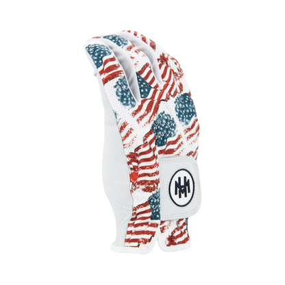 PATRIOTIC FLAG GOLF GLOVE | MULLIGAN HOOLIGAN®