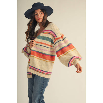 SUNSET CARNIVAL CARDI