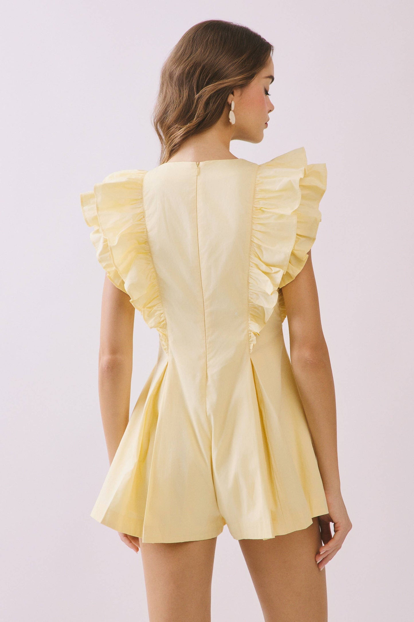 LAYERED RUFFLE ROMPER