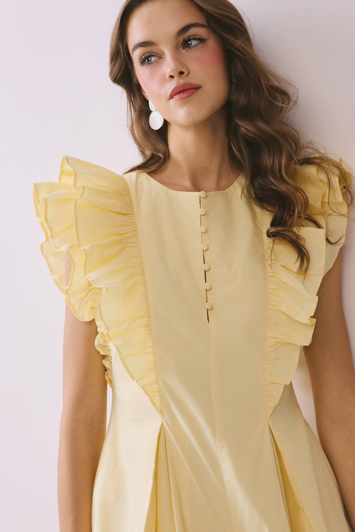 LAYERED RUFFLE ROMPER