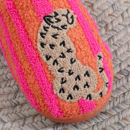 RETRO LEOPARD SLIPPERS