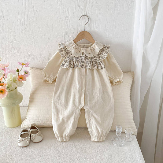 VINTAGE LACE BABY ROMPER