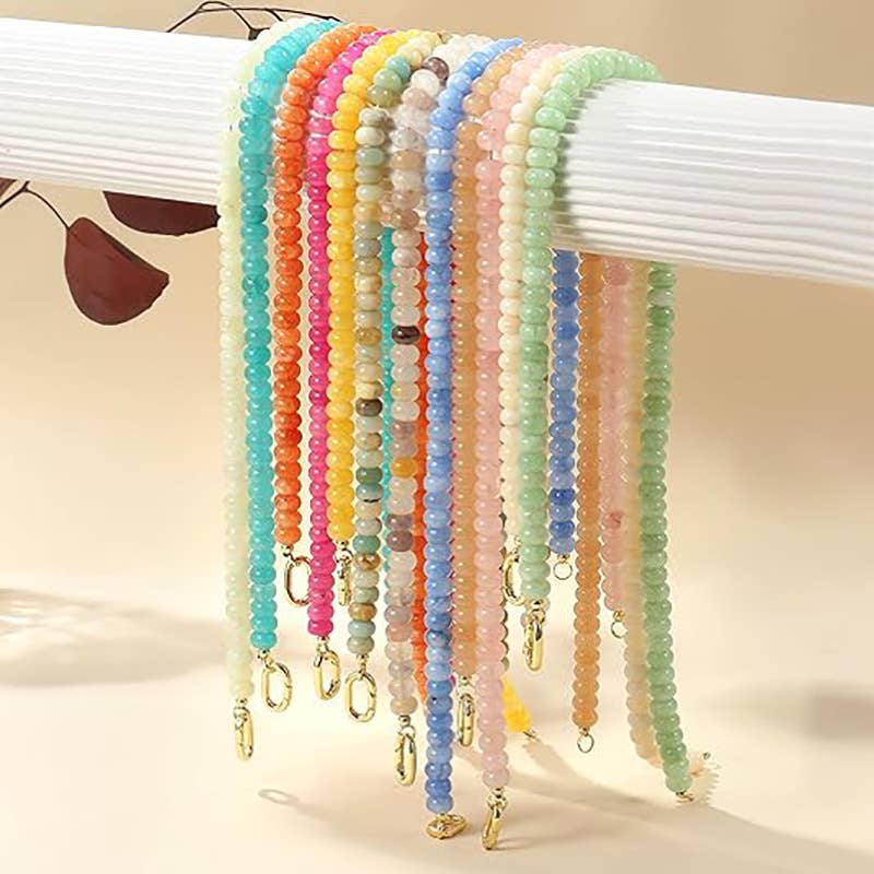 BEADED BUCKLE NECKLACE