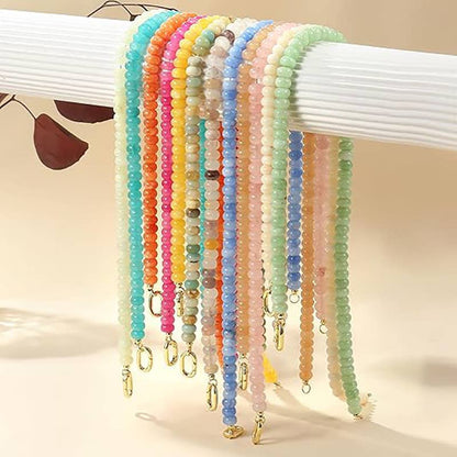 BEADED BUCKLE NECKLACE