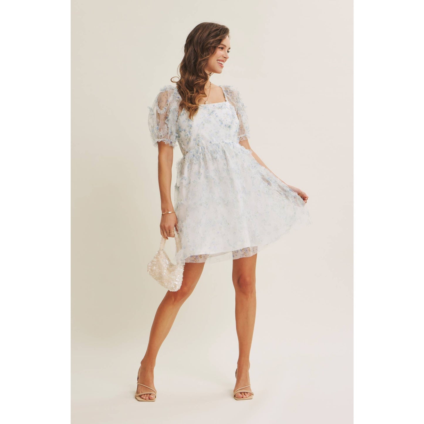 THE FLORAL RUFFLE BABYDOLL