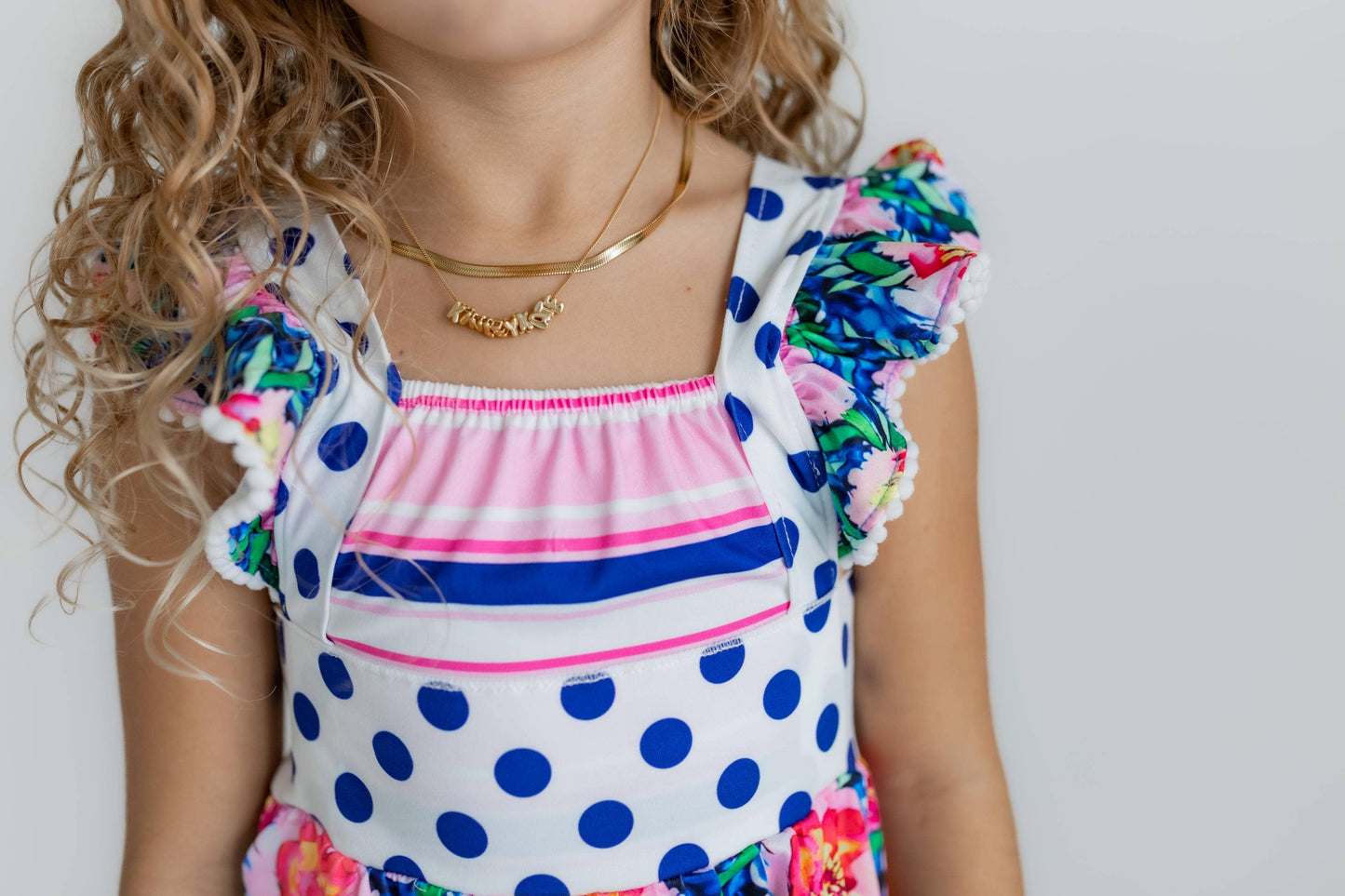 THE FLORAL POLKA DOT SET