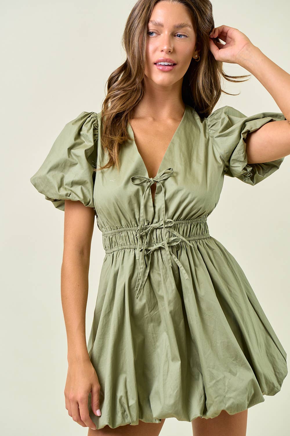 THE TRENDY GIRL BUBBLE DRESS