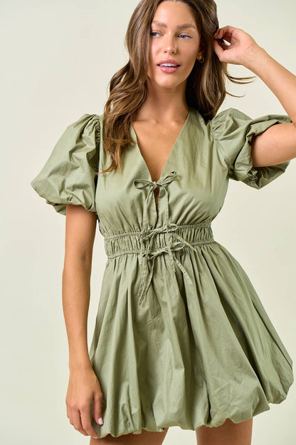 THE TRENDY GIRL BUBBLE DRESS