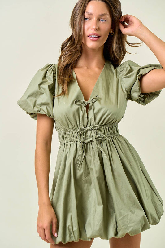 THE TRENDY GIRL BUBBLE DRESS