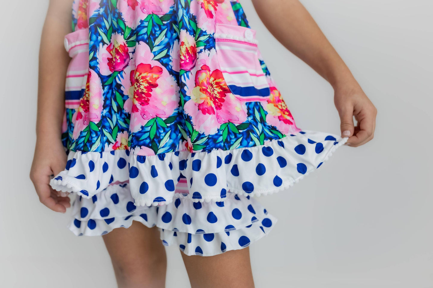 THE FLORAL POLKA DOT SET