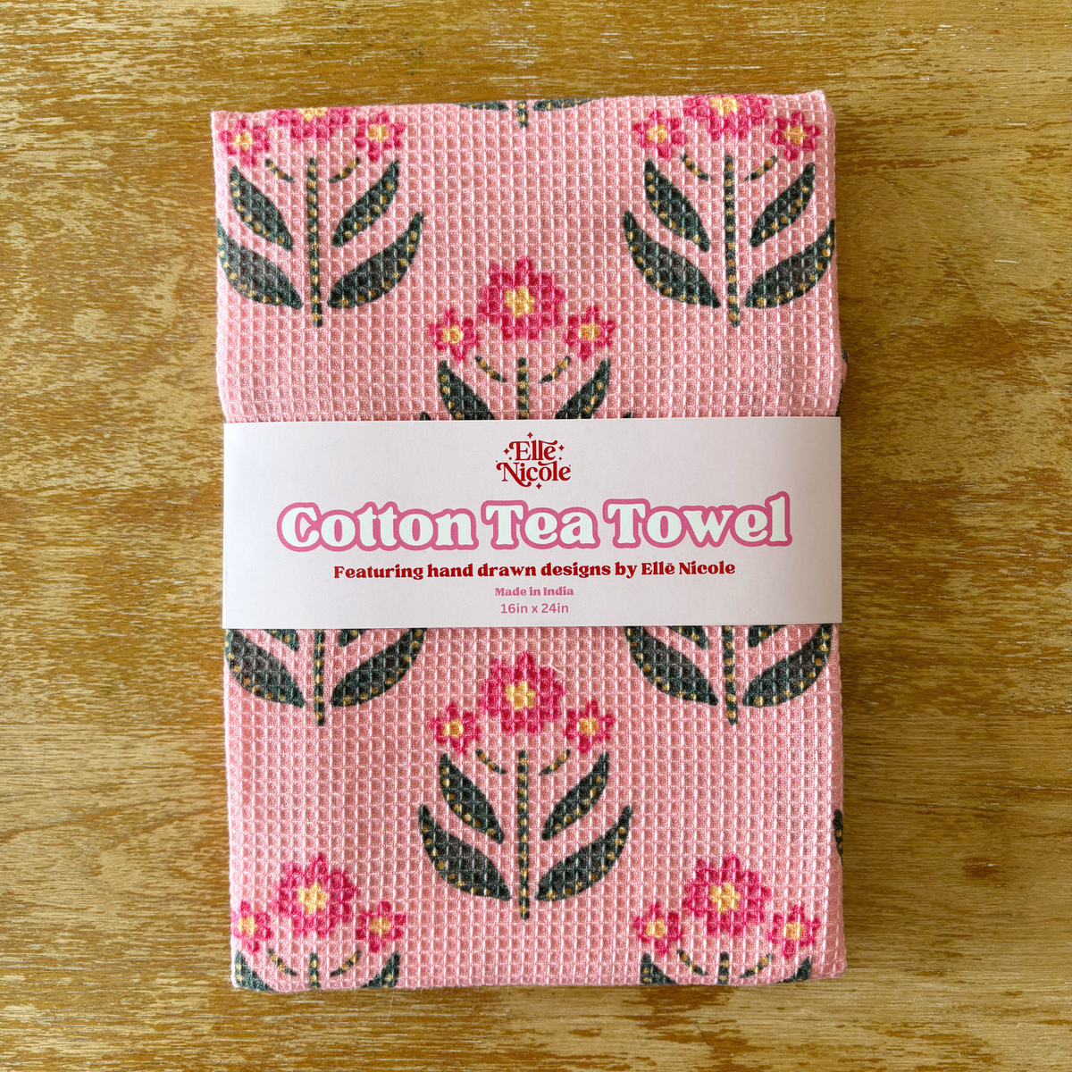 WAFFLE TEA TOWEL || WHIMSY FLORAL