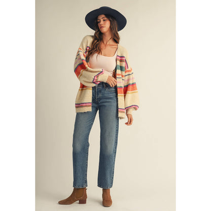 SUNSET CARNIVAL CARDI
