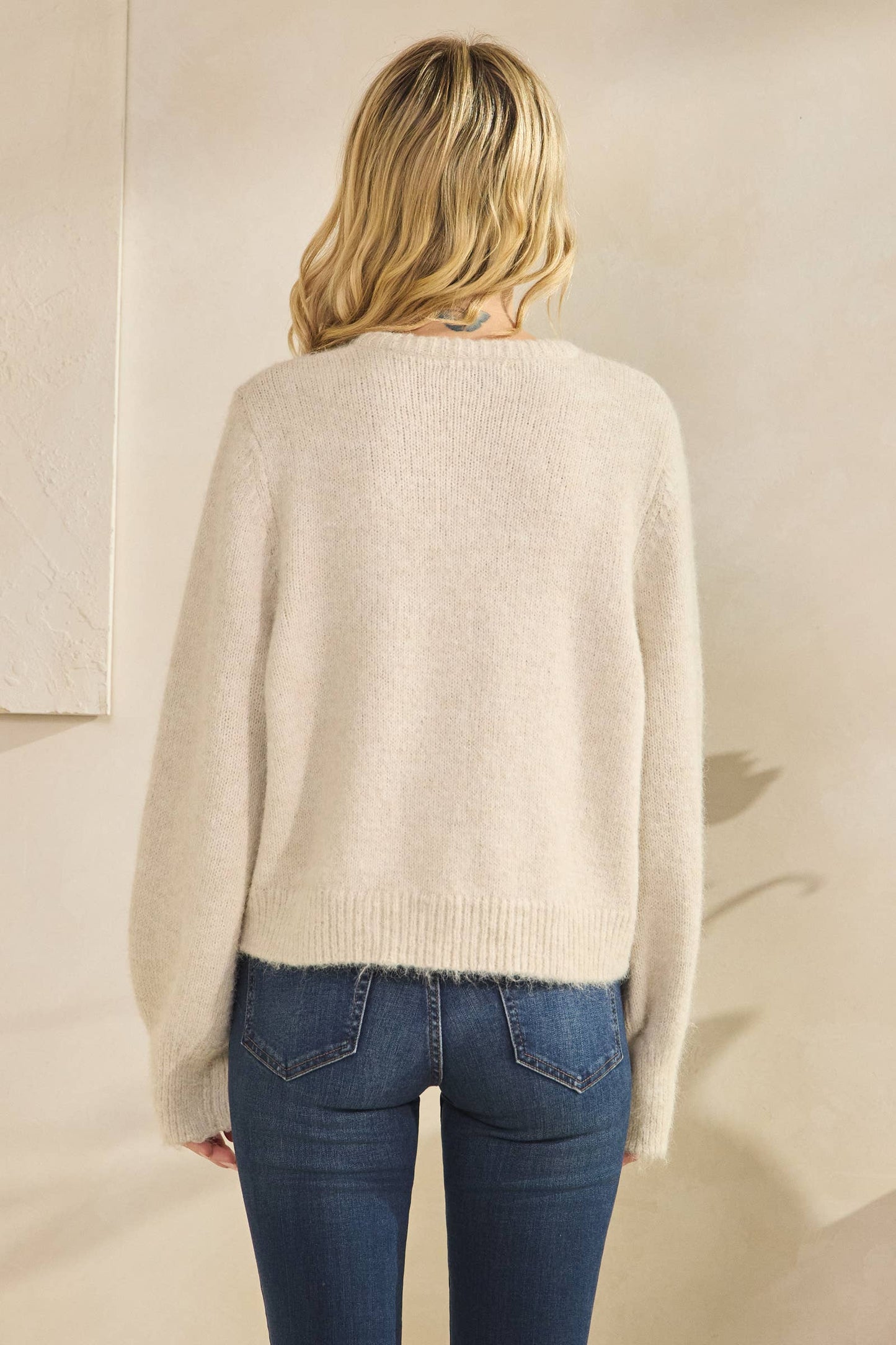 BOW CARDIGAN