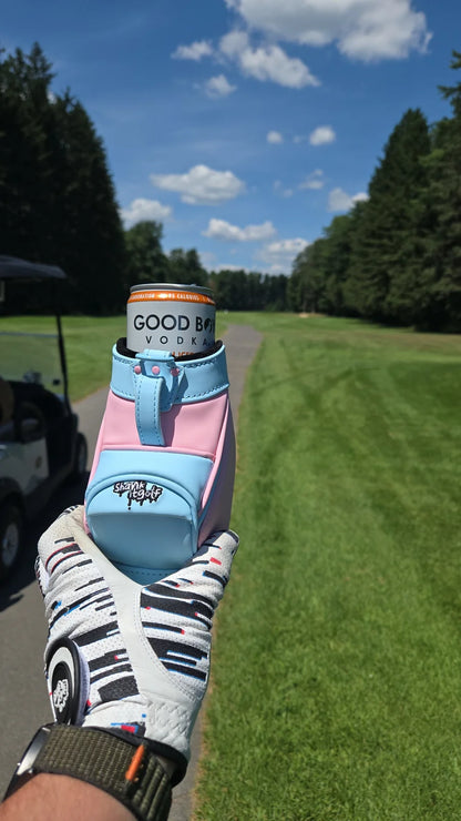SHANK IT GOLF || COTTON CANDY DESK CADDY/KOOZIE