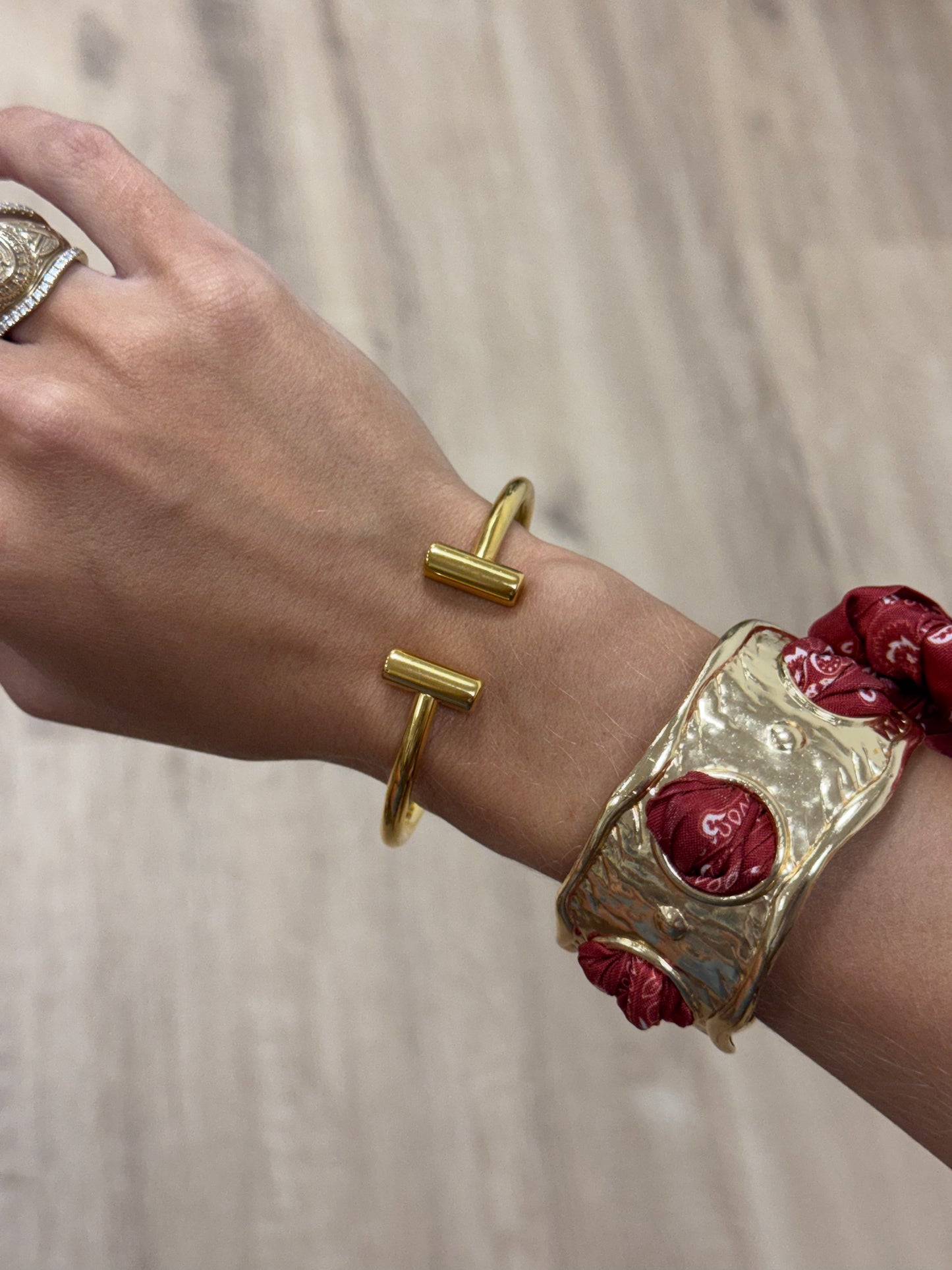THE DOUBLE BAR CUFF