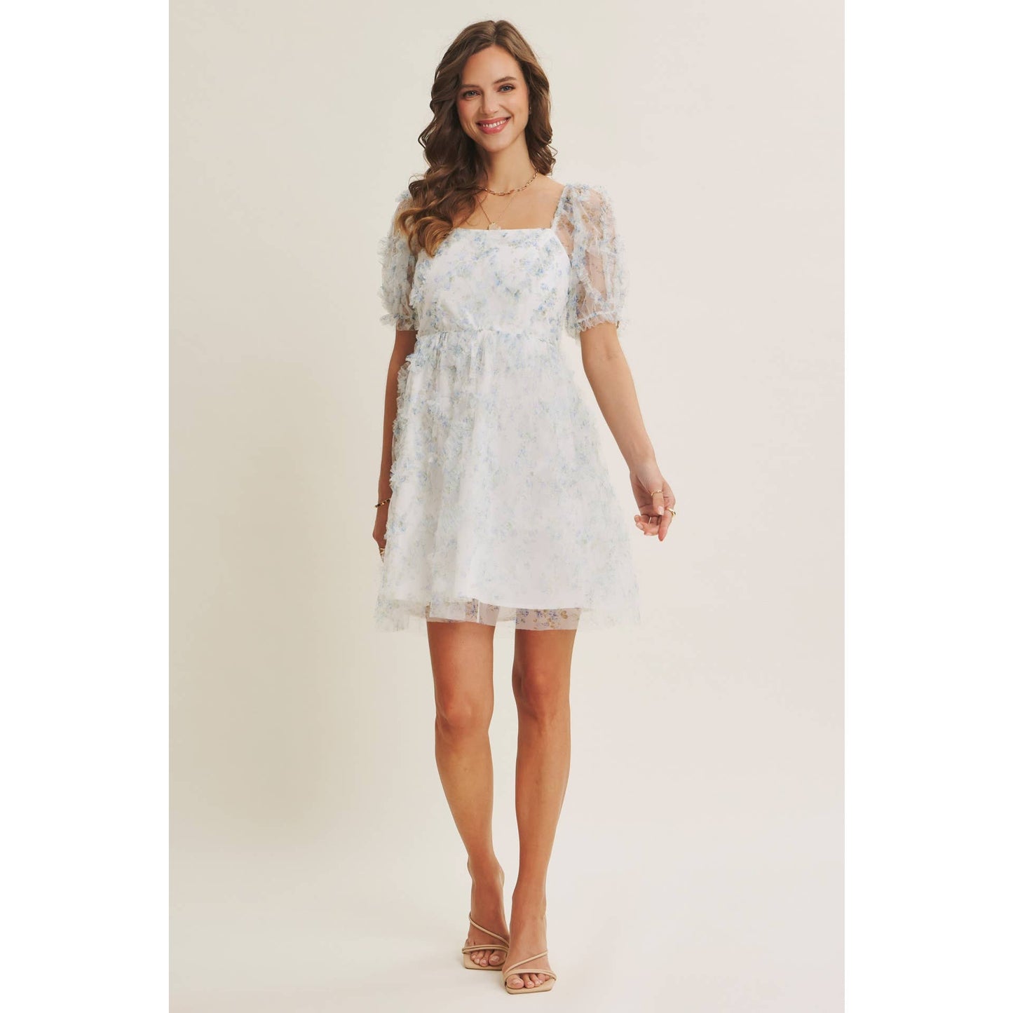 THE FLORAL RUFFLE BABYDOLL