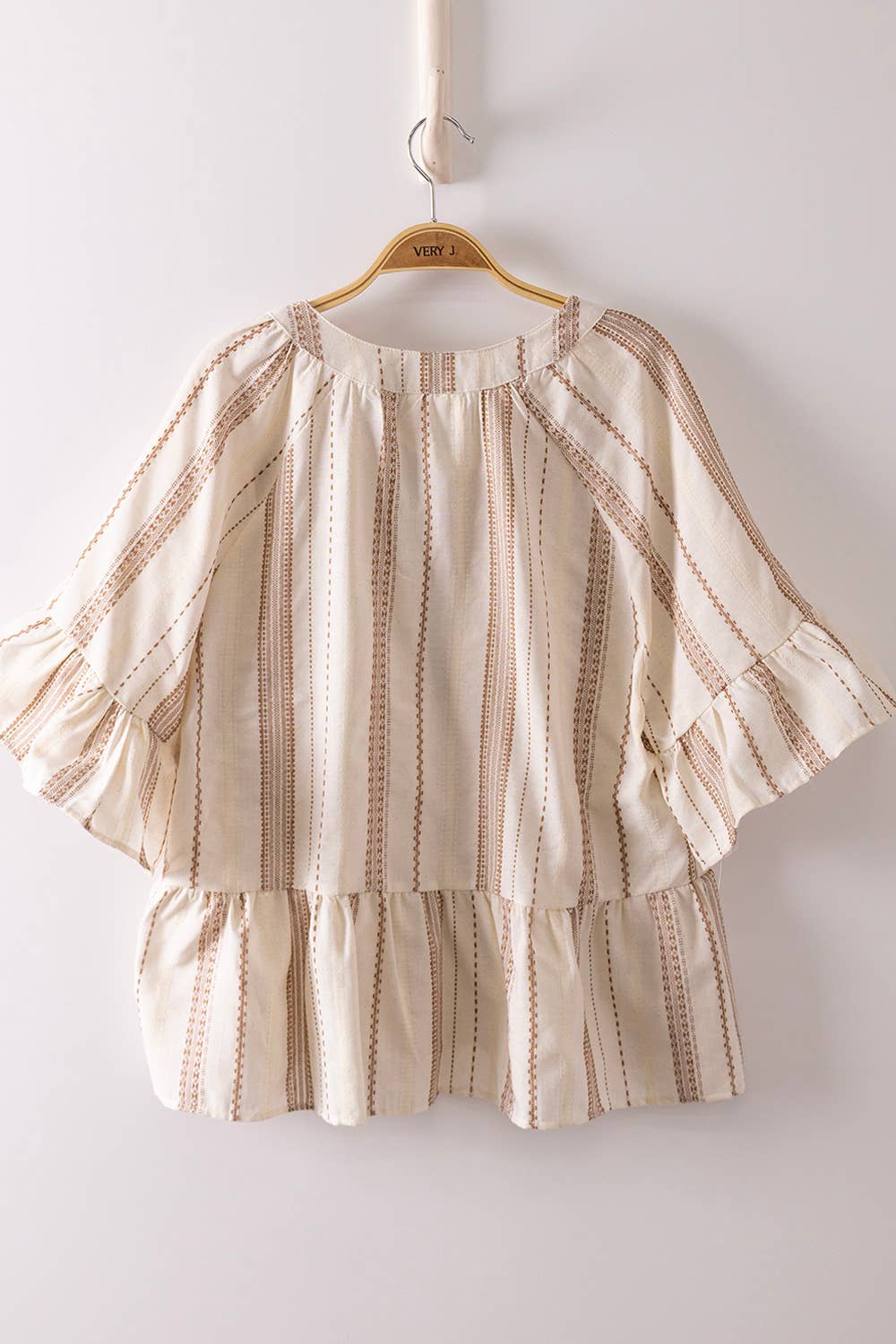 THE VINTAGE STRIPED BLOUSE