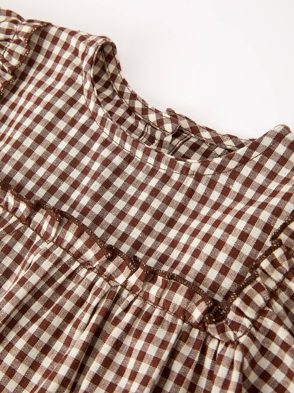 GINGHAM COCO BLOOMER SET