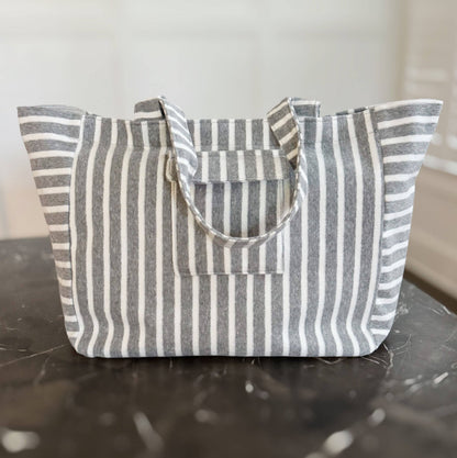 JUMBO STRIPED BAG