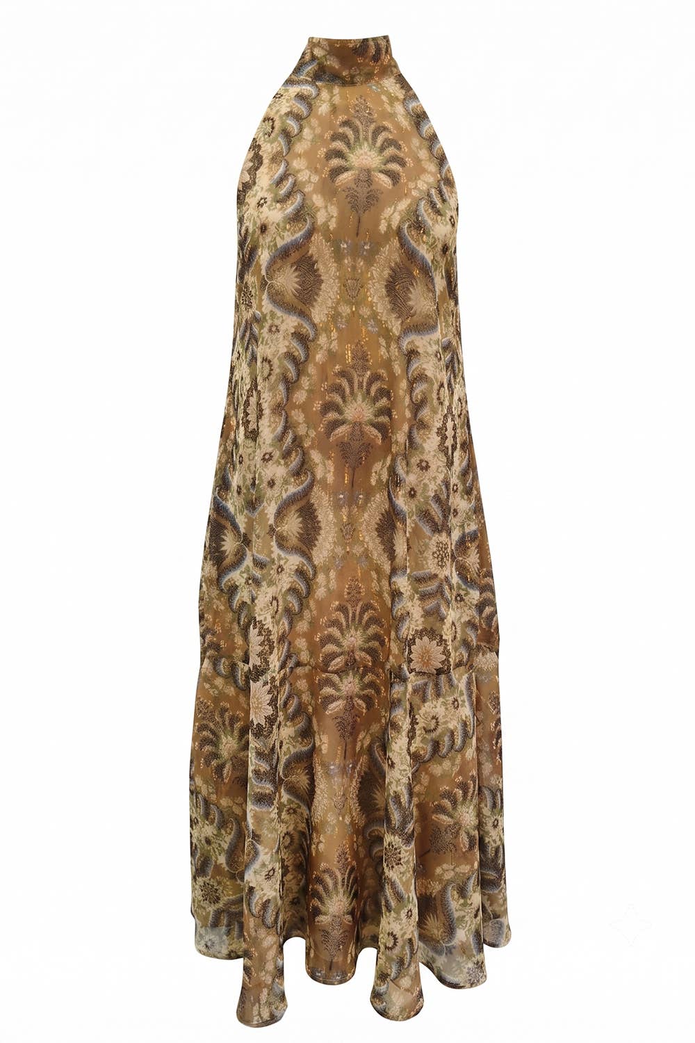 THE PAISLEY HALTER DRESS